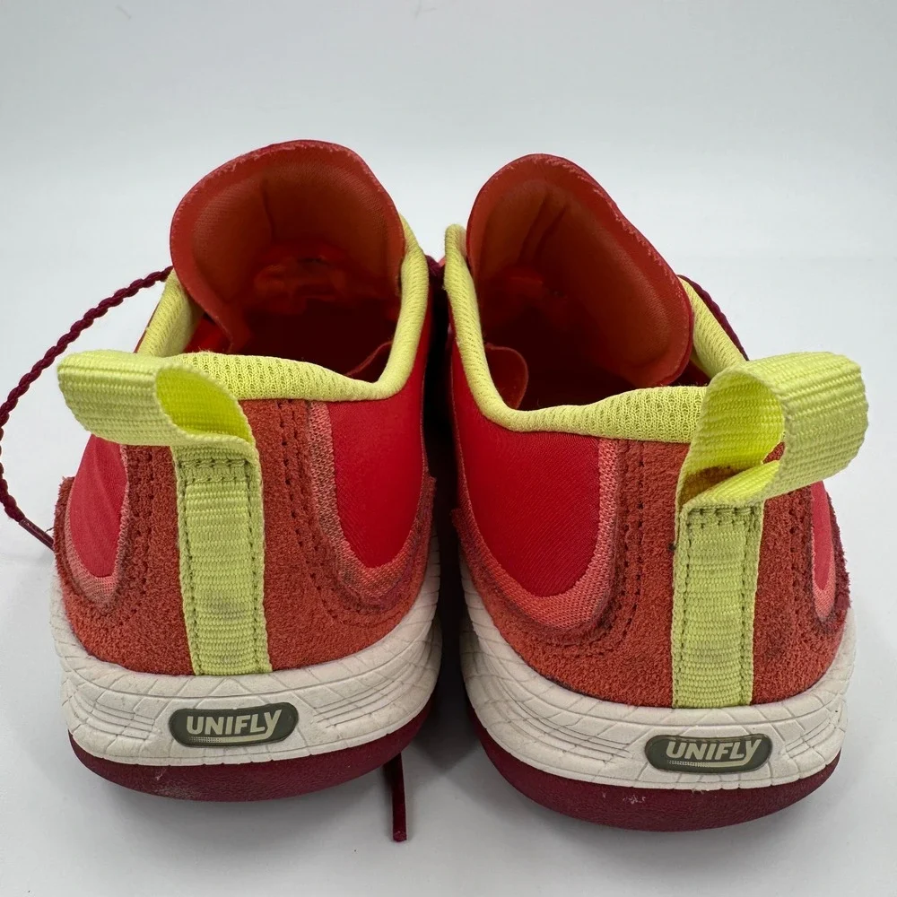Merrell Geranium Trail Running Shoes Womens Size 10.5 Red Yellow Sneakers J21654